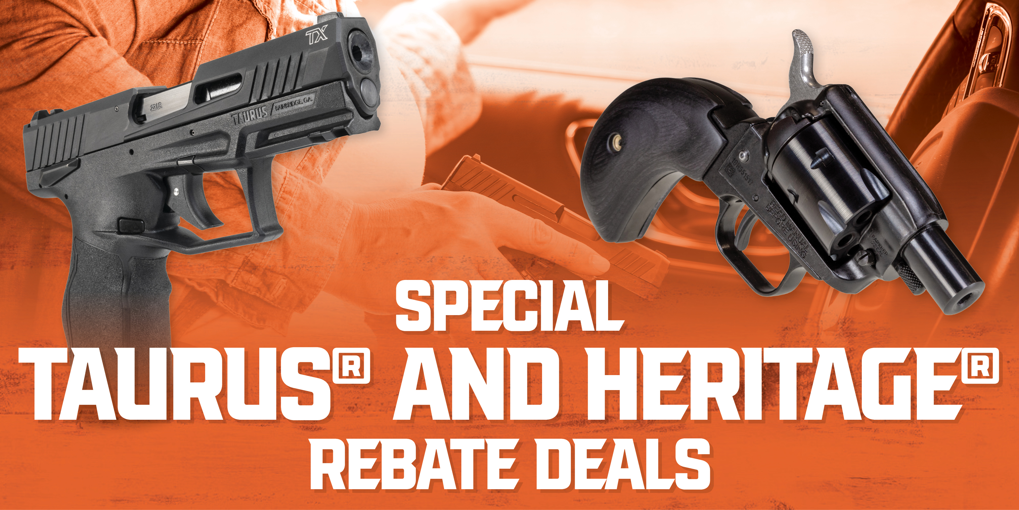 Special: Taurus and Heritage Rebate Deals